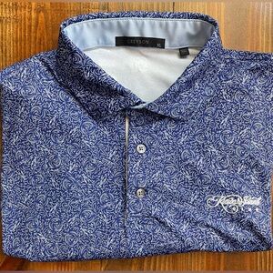Greyson Polo Shirt Men’s XL Cassique River Course Kiawah Island Club Ocean Golf